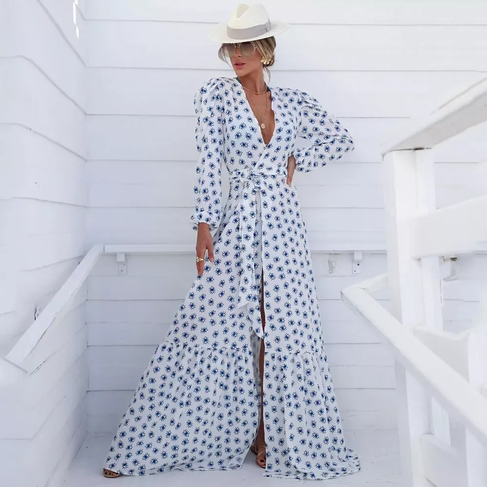 

White Eyes Bikini Beach Cover up Tunics for Beach Long Kaftan Bikini Cover up Robe de Plage Sarong Beach Swimsuit cover-ups