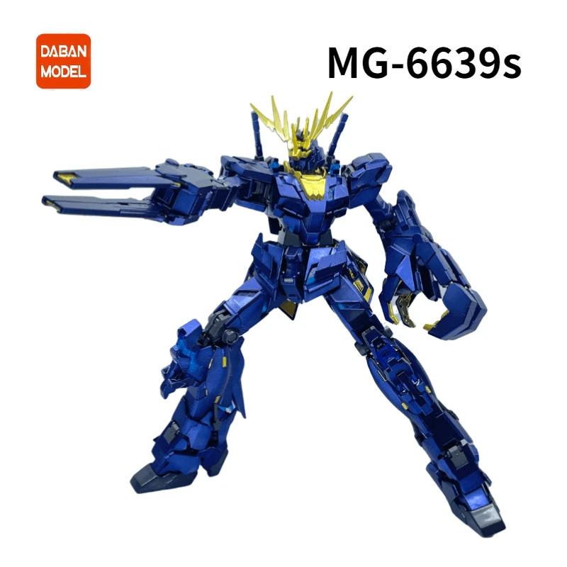 

Периферийные Аниме Gundam Taipan 6639S MG1/100, модель с гальваническим покрытием Banshee № 2, собранные модели, украшения, игрушки, фигурки, подарки