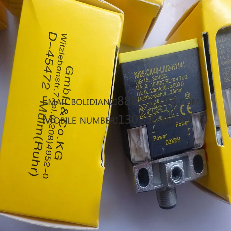 Фото Новый датчик приближения NI25-CK40-LIU2-H1141 NI35U-CK40-ADZ30X2-H1141 №3