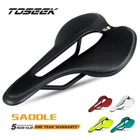 toseek comfort bicycle saddle breathable seat cushion shockproof waterproof ergonomics mtb road bike saddle bike accessorie