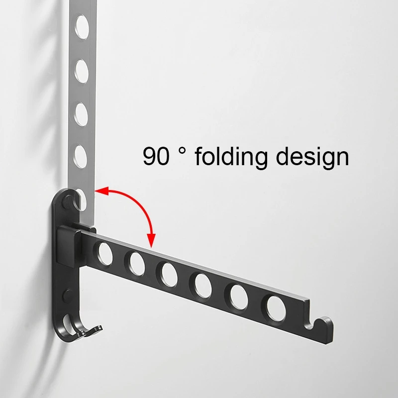 

Складная вешалка для одежды, настенная Выдвижная сушилка для белья