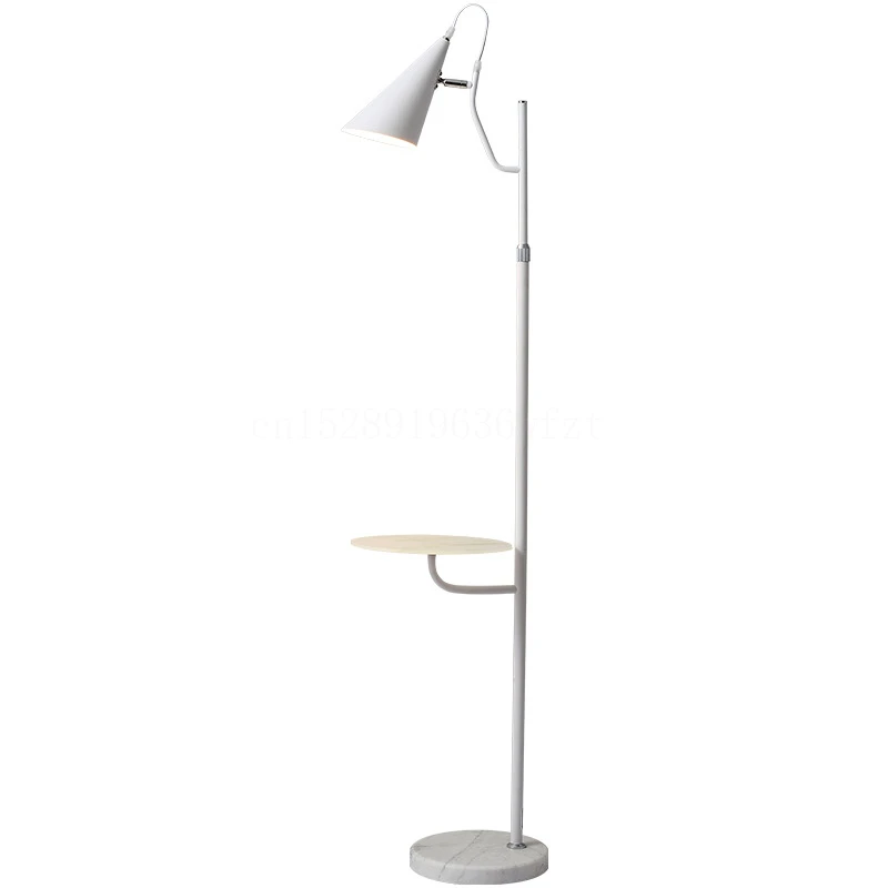 

Modern LED Corner Floor Lamps Living Room Decoration Nordic Standing Lighting Floor Stand Lamp Simple Teapoy Reading Lighting