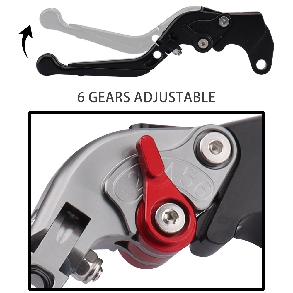 Выдвижные складные рычаги тормозной муфты для мотоциклов Daytona 675 Street Triple R/RX 2009-2016