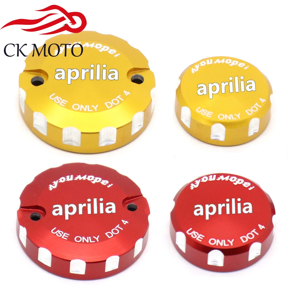 

Front Brake Clutch Fluid Reservoir Cover For Aprilia RSV 1000 Mille R 2004-2008 05 06 07 Oil Fluid Cap Motorcycle Accessories