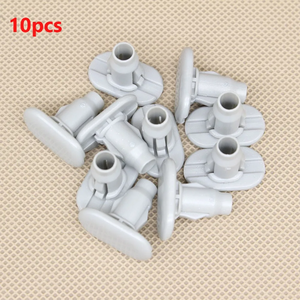 

Rocker Rocker Moulding Clips Spare 10pcs Accessories Car Gray Moulding