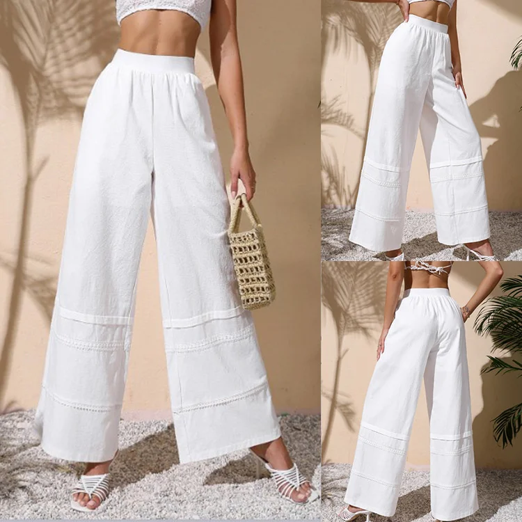 

floor length boho visual kei athleisure fashion beach bell bottom pants None