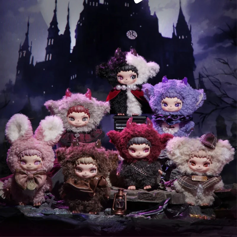Фото Сюрприз-бокс Tinnaya The Witch's Game: Виниловые плюшевые фигурки, подвески «Черная ведьма», декоративные пакеты-сюрпризы, игрушки-сюрпризы, подарки №2