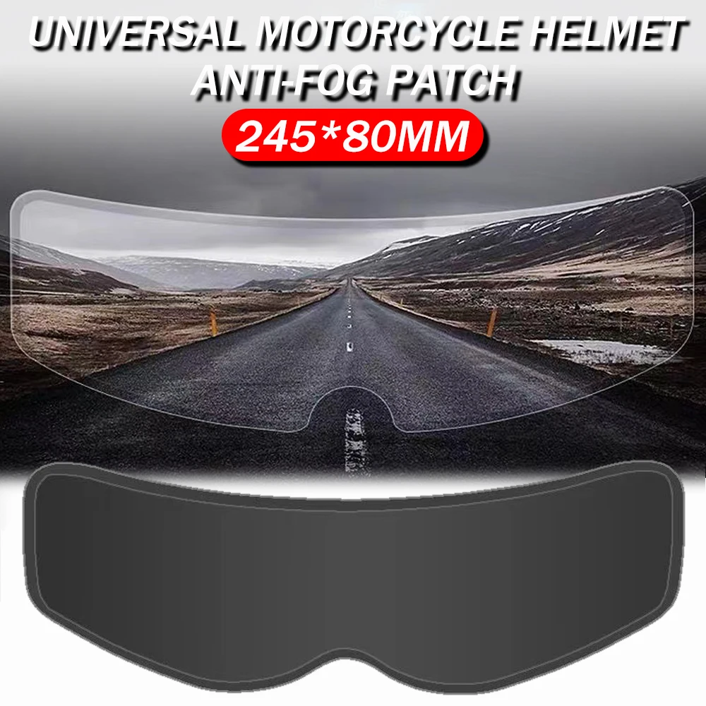 

Helmets Universal Clear Rainproof Film Anti Rain Clear Anti-Fog Patch Screen Motorcycle Helmet Accessories Visor Fog Resistant