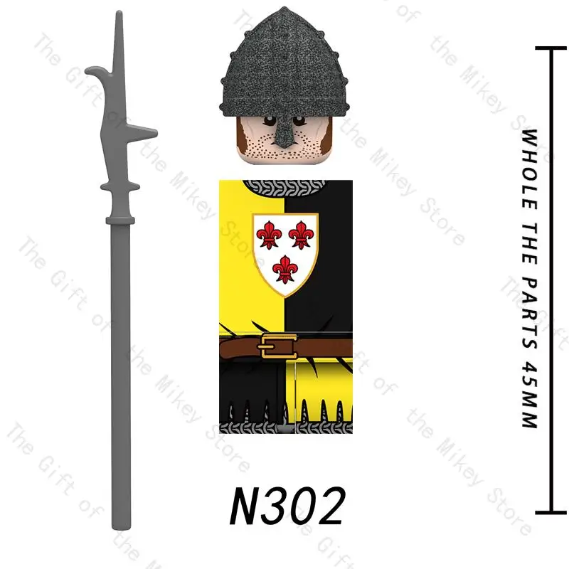 Конструктор детский в средневековом стиле N301 N302 N303 N304