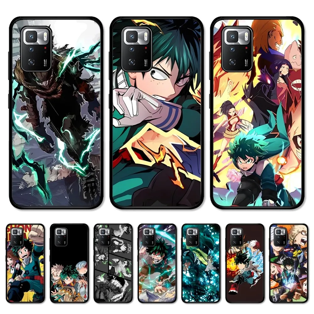 

My Hero Academia Phone Case For Redmi Note 4 X 5 A 6 7 8 Pro T 9 Pro 9S 10 Pro 11 Pro 11S 11Epro PocoM3pro