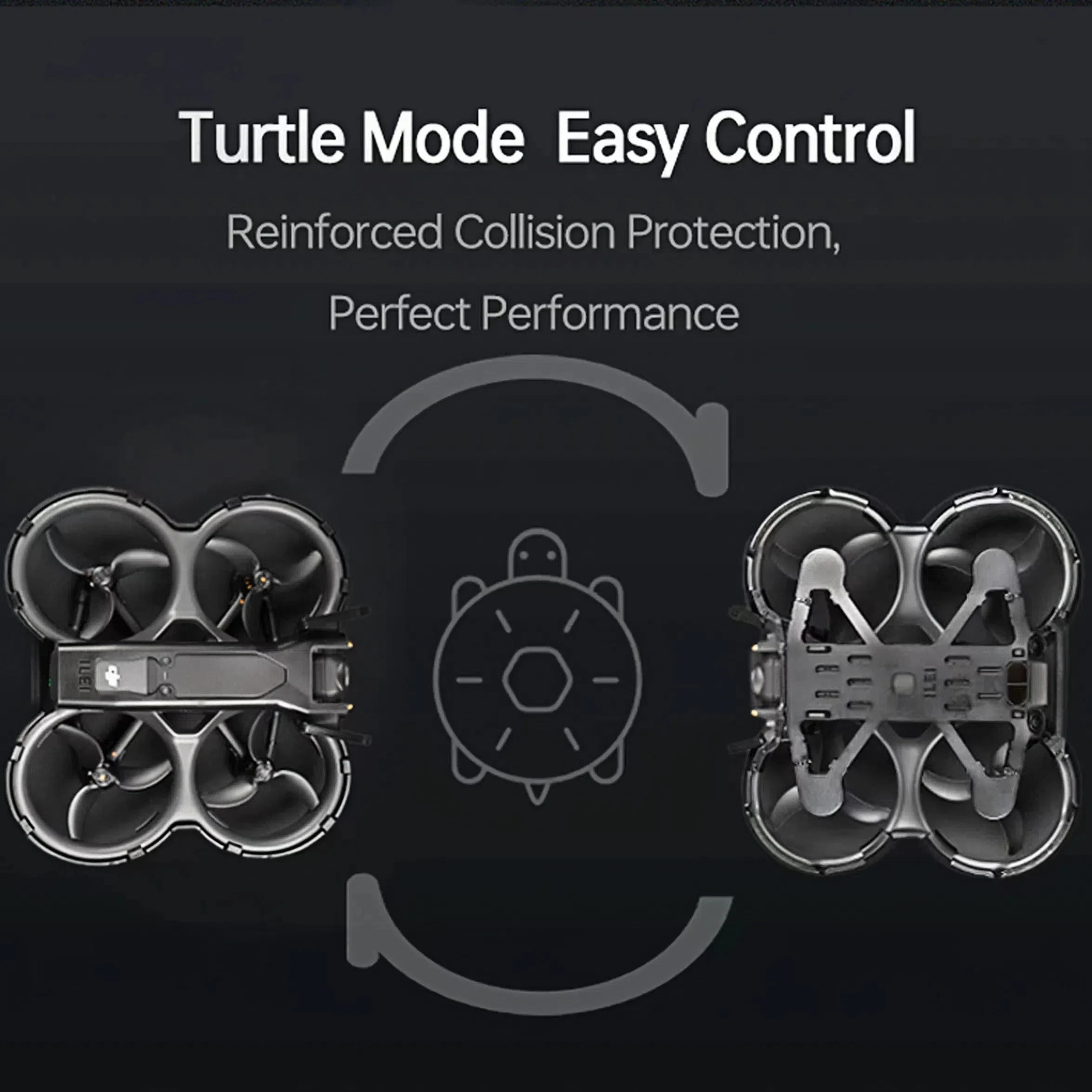 360 ° Улучшенная броня с полной защитой для DJI AVATA 2 защита дрона кольцо-бампер