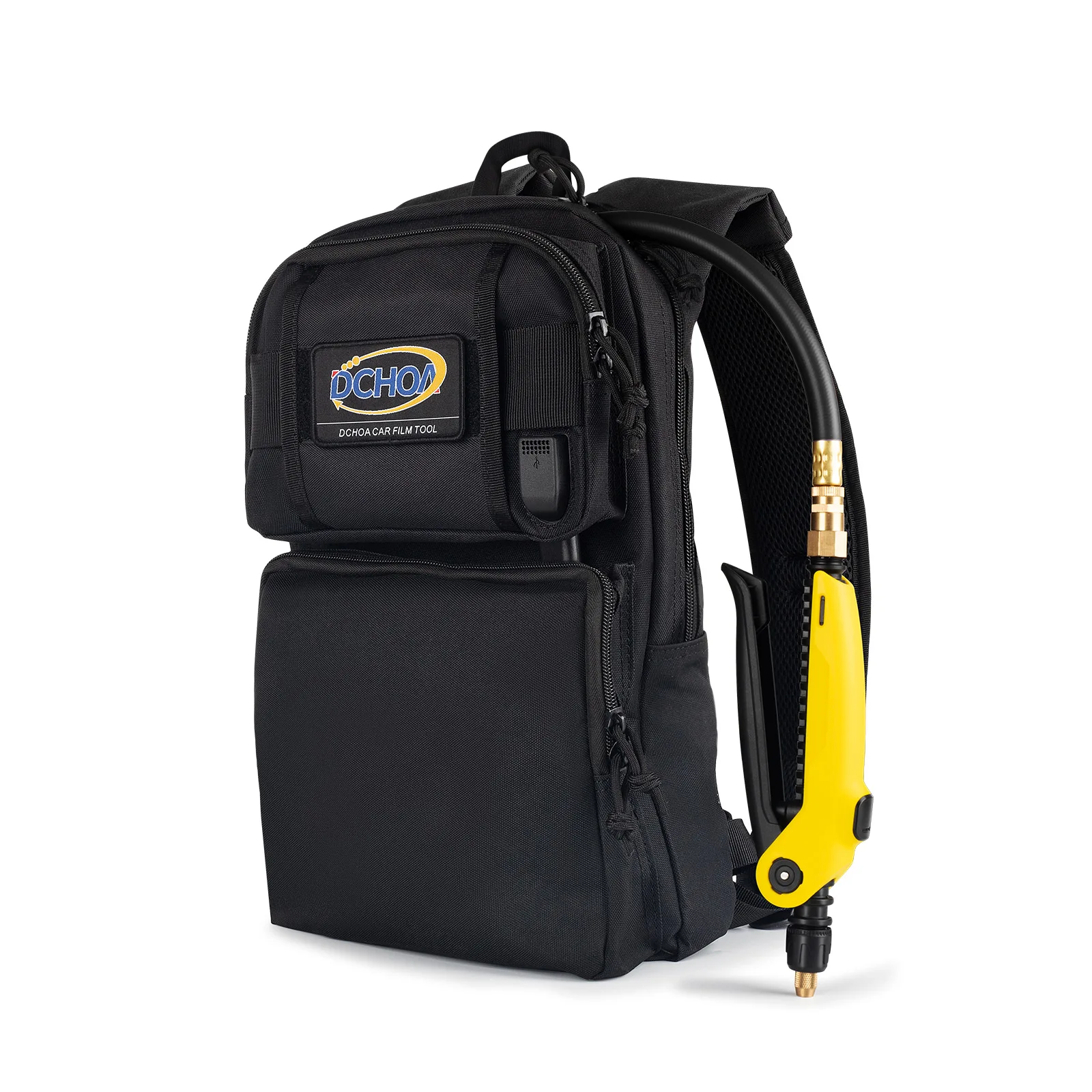 

DCHOA Оттенок Рюкзак-распылитель Насос-распылитель Портативный рюкзак-разбрызгиватель Мойка высокого давления на батарейках Инструменты для чистки