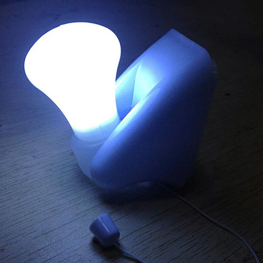 

LED Night Light Pull Cord Self Adhesive LED Bulb Under Cabinet Closet Lamp Night Lights Wall Light Hallway Bedroom Lighting