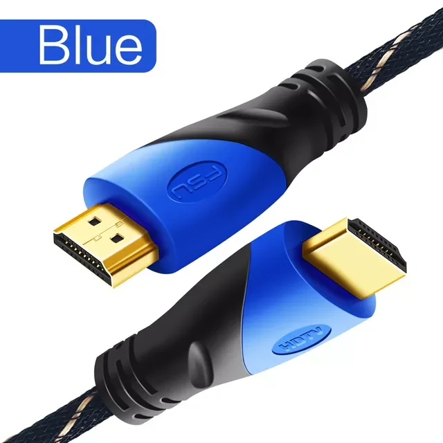 

HDMI-compatible Cable Video Cables Gold Plated 1.4 4K 1080P 3D Cable for HDTV Splitter Switcher 0.5m 1m 1.5m 2m 3m 5m 10m