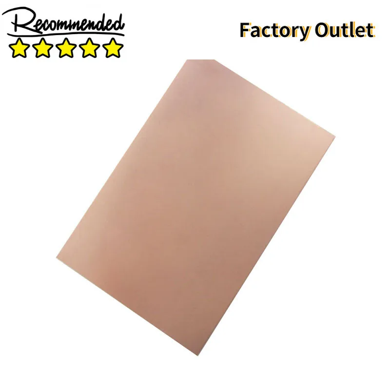 Двусторонняя ПП эпоксидное волокно FR4 медная плакированная пластина ламинат 150*100