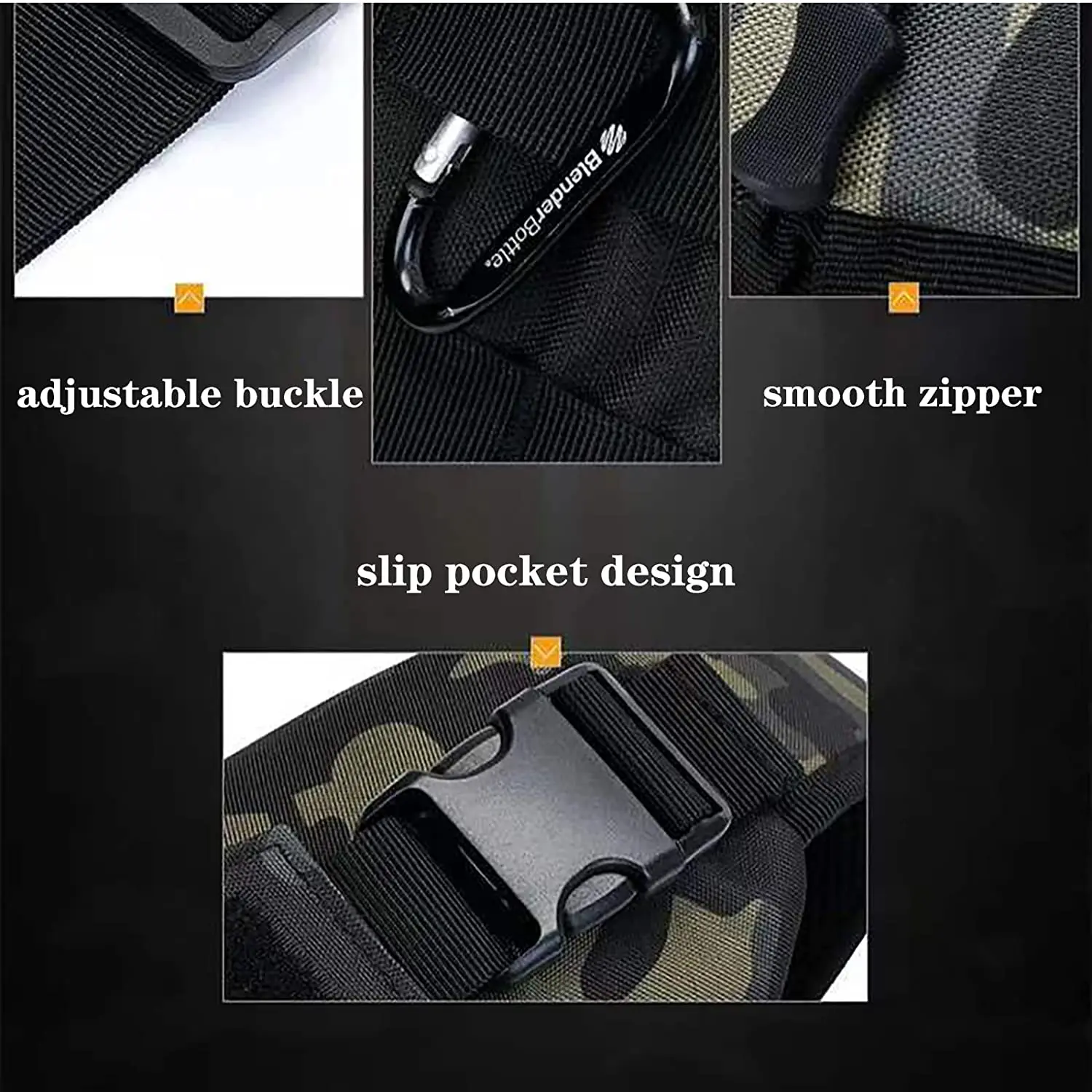 Armiya Men's Tactical Sling Bag, Small Shoulder Chest Molle Daypack Backpack for Cycling Hiking Camping Trekking