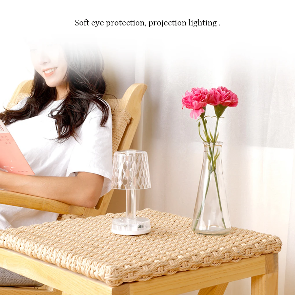 

ABS PMMA Bedside Lamp Touch Control Atmosphere Home Night Light Ornament