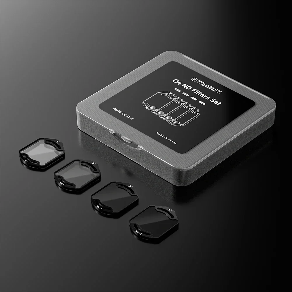 Комплект ND-фильтров iFlight O4 Pro (UVND8ND16ND32), легкий (1 г) для DJI O4 Air Unit Pro FPV Cinewhoop, запчасти для камеры дрона (art.: 3920d9cfcf752) - 3920d9cfcf752