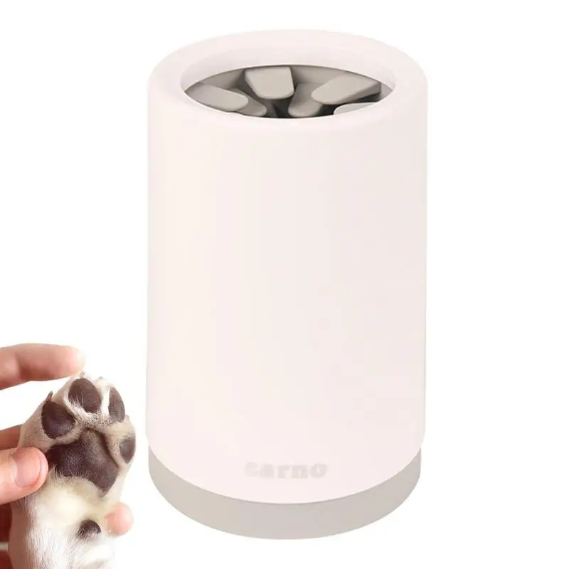 

Paw Washer For Dogs Silicone Dog Paw Cleaner Cup With Cleaning Brush Portable Detachable Pet Cleaning Brush Cup Pet Foot