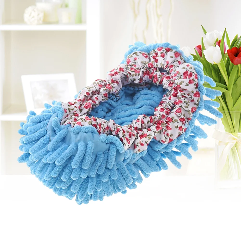 

Mop Slippers Shoes Floor Cover Mopping Cleaning Washable Slipper Sweeping Lazy Foot House Cleaner Women Gifts Dusters Chenille