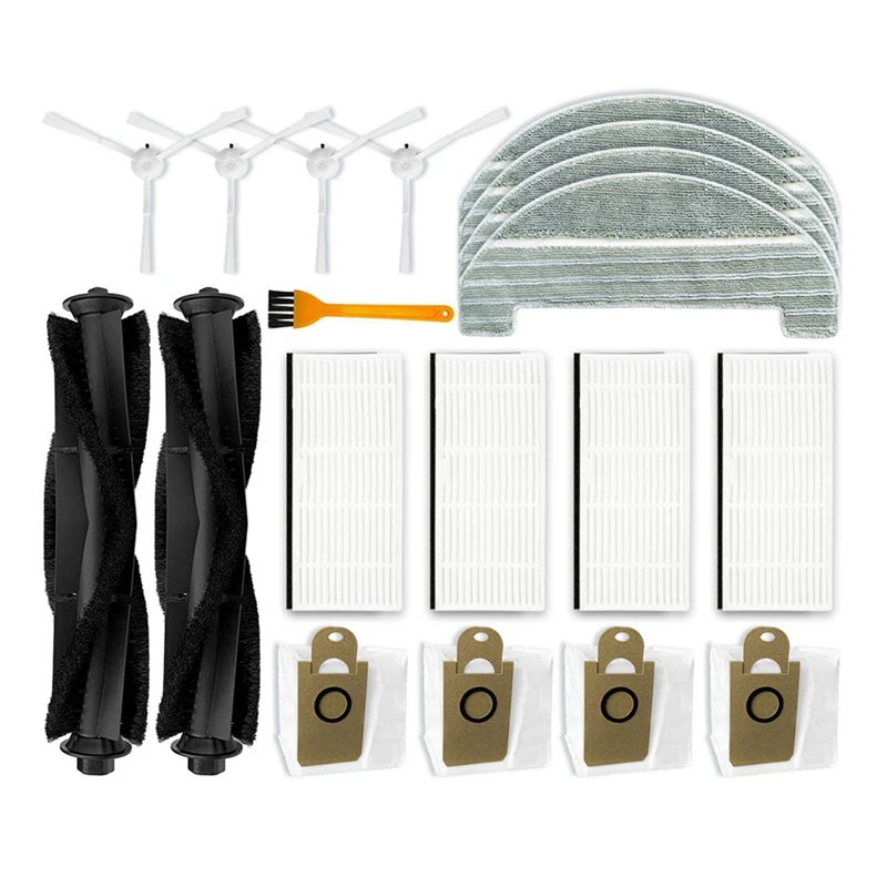 

For Ultenic T10 Robot Vacuum Cleaner Replacement Spare Parts Accessories Main Side Brush Hepa Filter Mop Cloth Dust Bag
