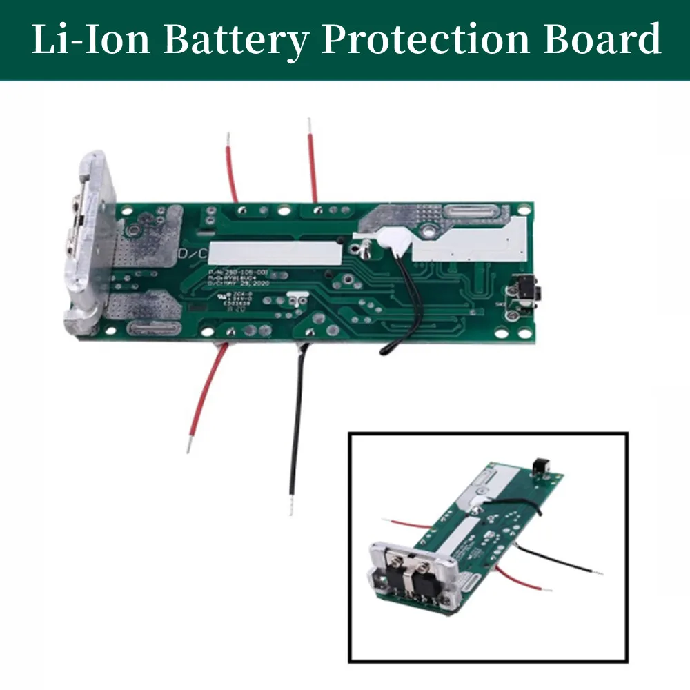 Li-Ion Battery Charging Protection Circuit Board Chip Board PCB For Ryobi 20V P108 RB18L40 Tools Battery PCB Circuit Board