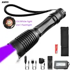 Ффонарь светодиодный 2 в 1 с ультрафиолетовым и белым свесветильник, лм, 395 нм