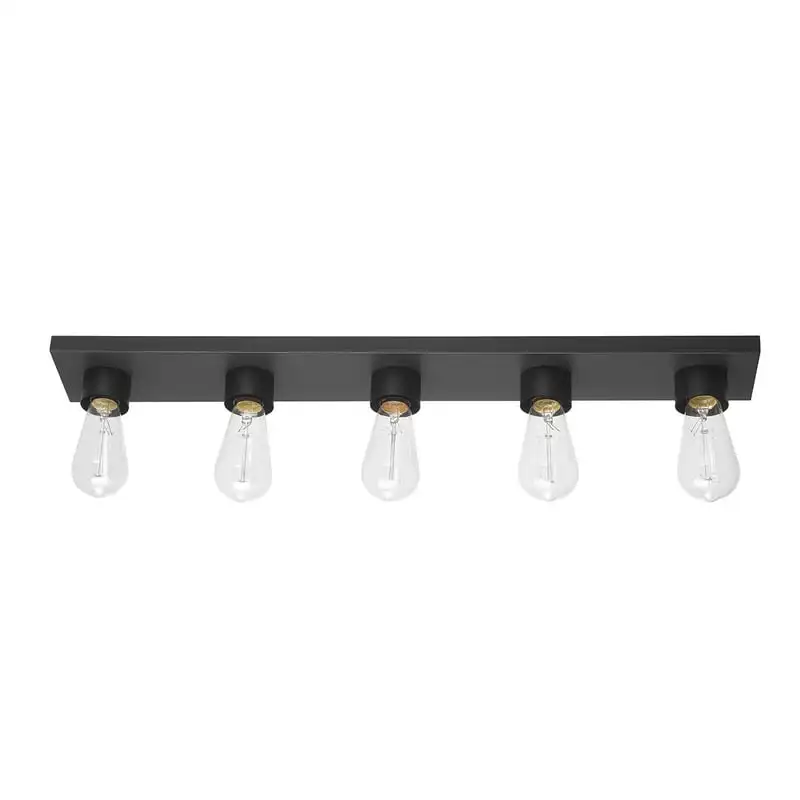 

Matte Black Vanity Light, 91002215