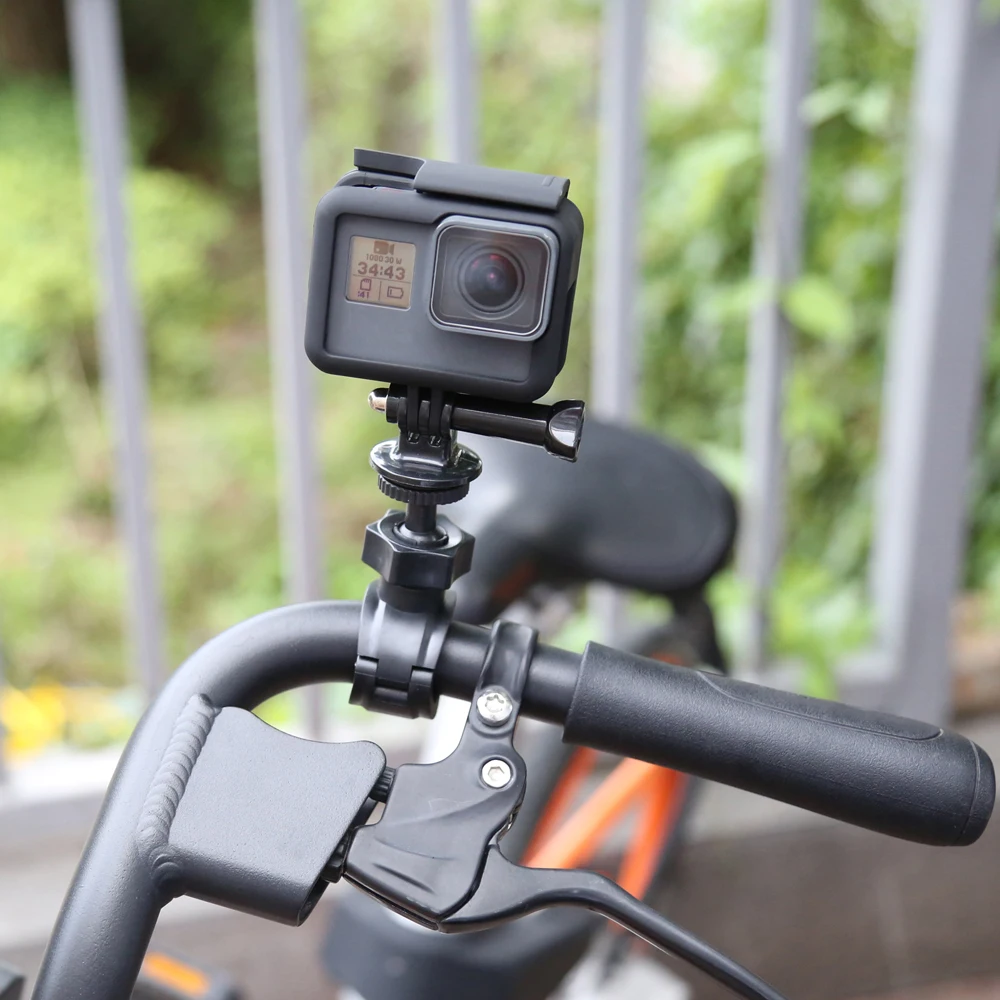 

О-образный зажим на руль для GoPro Hero 10 9 8 7 Black Xiaomi Yi 4K Sjcam Sj4000 Eken Велоспорт для Go Pro 10 аксессуар
