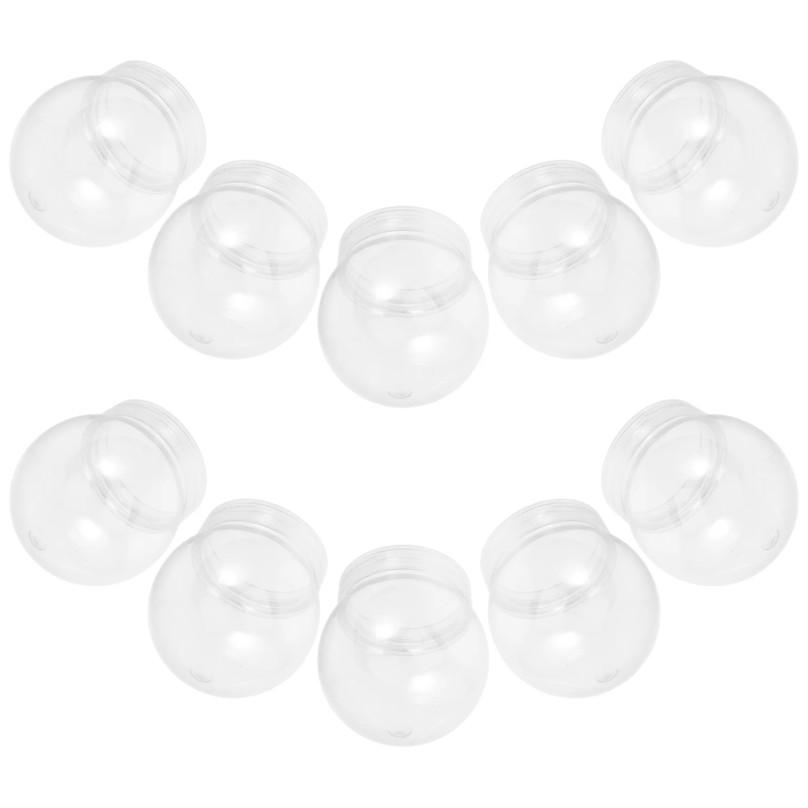 20 шт. купольный глобус DIY снежные прозрачные украшения ватная мини многоразовые