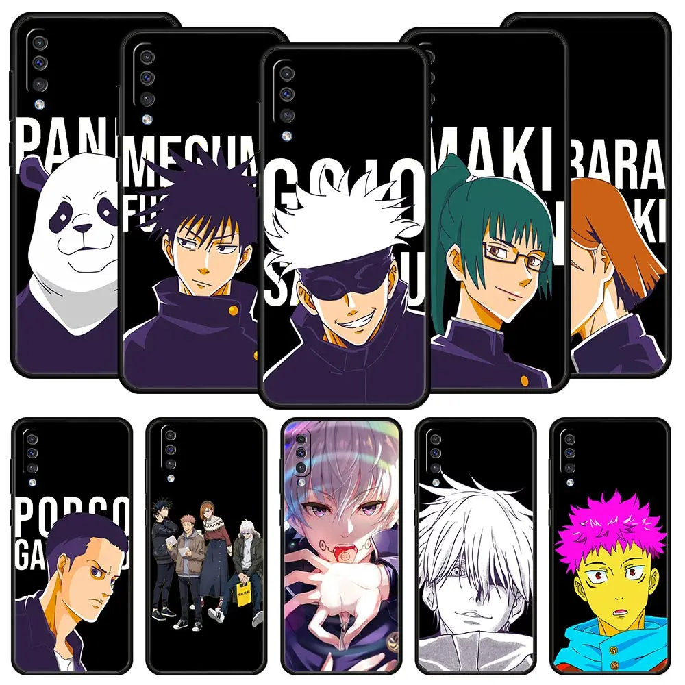 Чехол для Samsung A52 A42 A14 5G Case A22 A32 4G A12 A70 A50 A40 A20s A30 A10s A20e A10 A72 A02 A04S juютсу Kaisen Yuji Ltadori