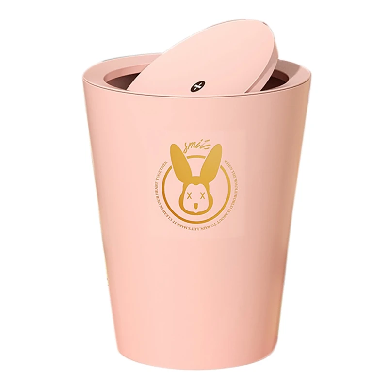 

Shake Lid Trash Can Household Simple Bathroom Large Living Room Bedroom Nordic Style