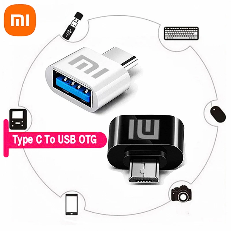 

Xiaomi High Speed USB 3.0 To Type C Adapter OTG To USB C USB-A To Micro USB Type-C Female Connector For Huawei Samsung Adapters