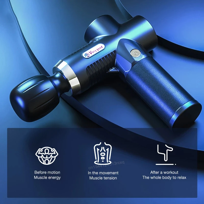 

Xiaomi Massage Gun Electric Massager For Body Neck Back Deep Muscle Stimulation Pain Relief Pain Relaxation Fitness Shaping