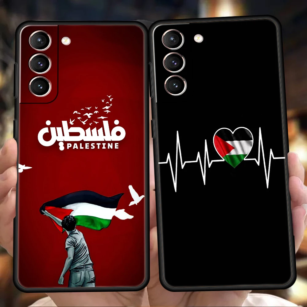 

Palestine Flag Phone Case For Samsung Galaxy S23 S22 S20 S21 Ultra FE Note 20 10 S10 S10E M21 M22 M31 M32 Plus 5G Cover Fundas