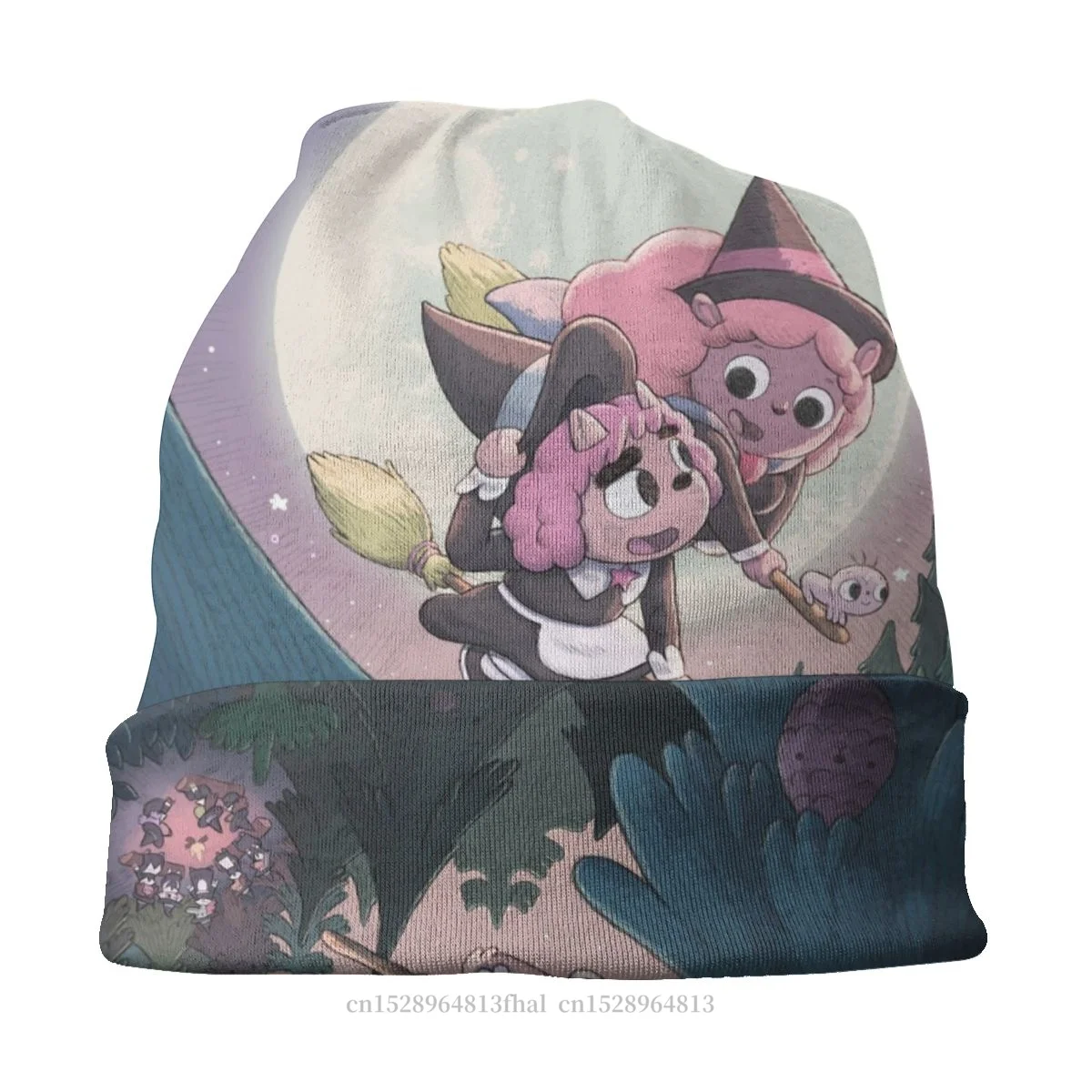 Summer Camp Island Hedgehog Animated Autumn Spring Hats Fly Thin Hat Bonnet Special Skullies Beanies Caps Men Women's Earmuffs |