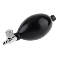 inflator bulb air pump for sphygmomanometer blood pressure monitor with twist air release valve
