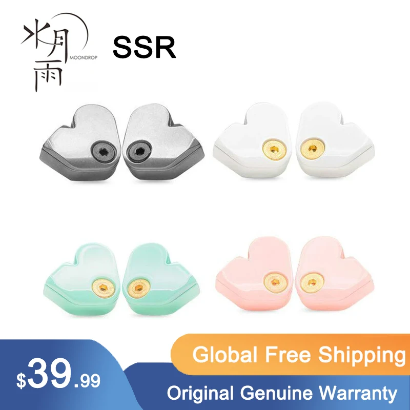 

Наушники-вкладыши с динамическим драйвером Moondrop SSR, отличная модель космического корабля