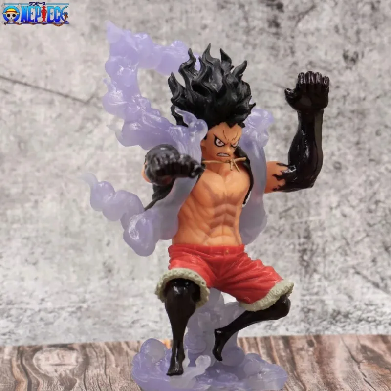 Фигурки героев аниме Luffy Gear 4 змея, 18 см, Vs Katakuri, ПВХ фигурки, Op Luffy, Zoro, Ace, Robin, модели, игрушки в подарок
