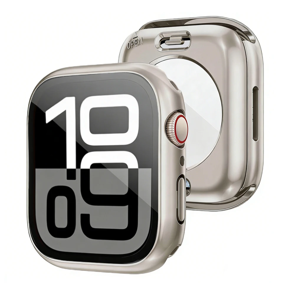 Фото Защитная пленка для корпуса Apple Watch 46 мм, 42 мм, 45 мм, 44 мм, 49 мм, 41 мм, 40 мм, закаленное стекло для iWatch Series 11, 10, 7, 8, 9, SE, 6, 5, Ultra, 3 №2