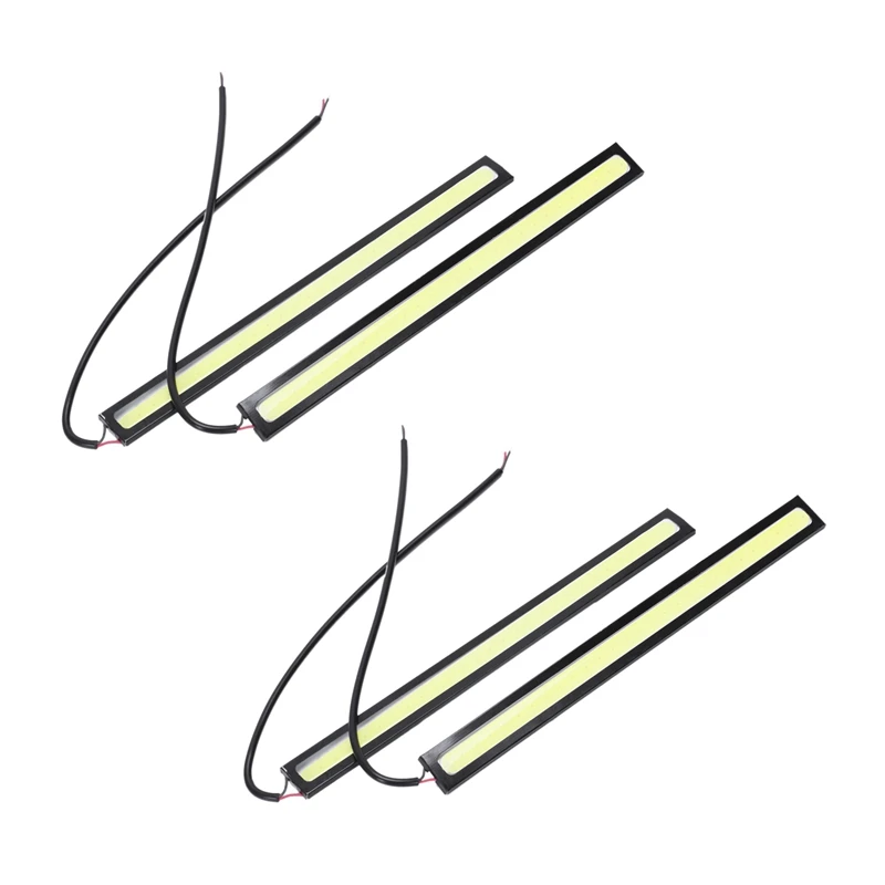 

2 пары, автомобильные светодиодсветодиодный дневные ходовые огни, 6 Вт, 6000 К