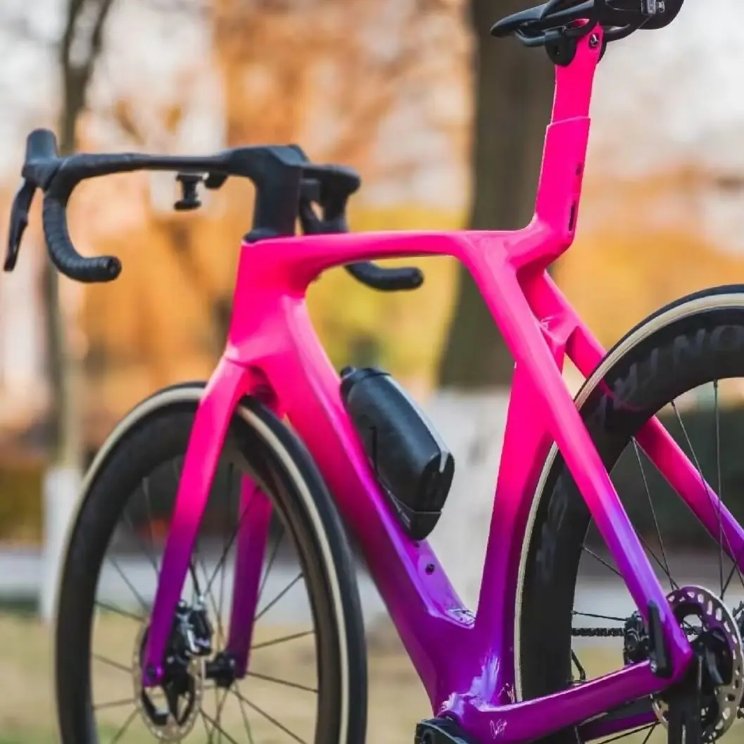 

Road Frame New Carbon Road Frame SLR T1000 Frameset Frameset + Handlebar (Contact Us Get $50 Off!） Top Design High Quality SLR