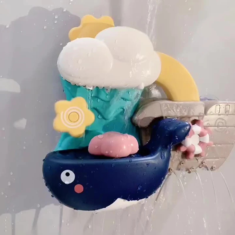 ASWJ Новинка спрей с китами детская игра купание в ванной комнате летняя ванна