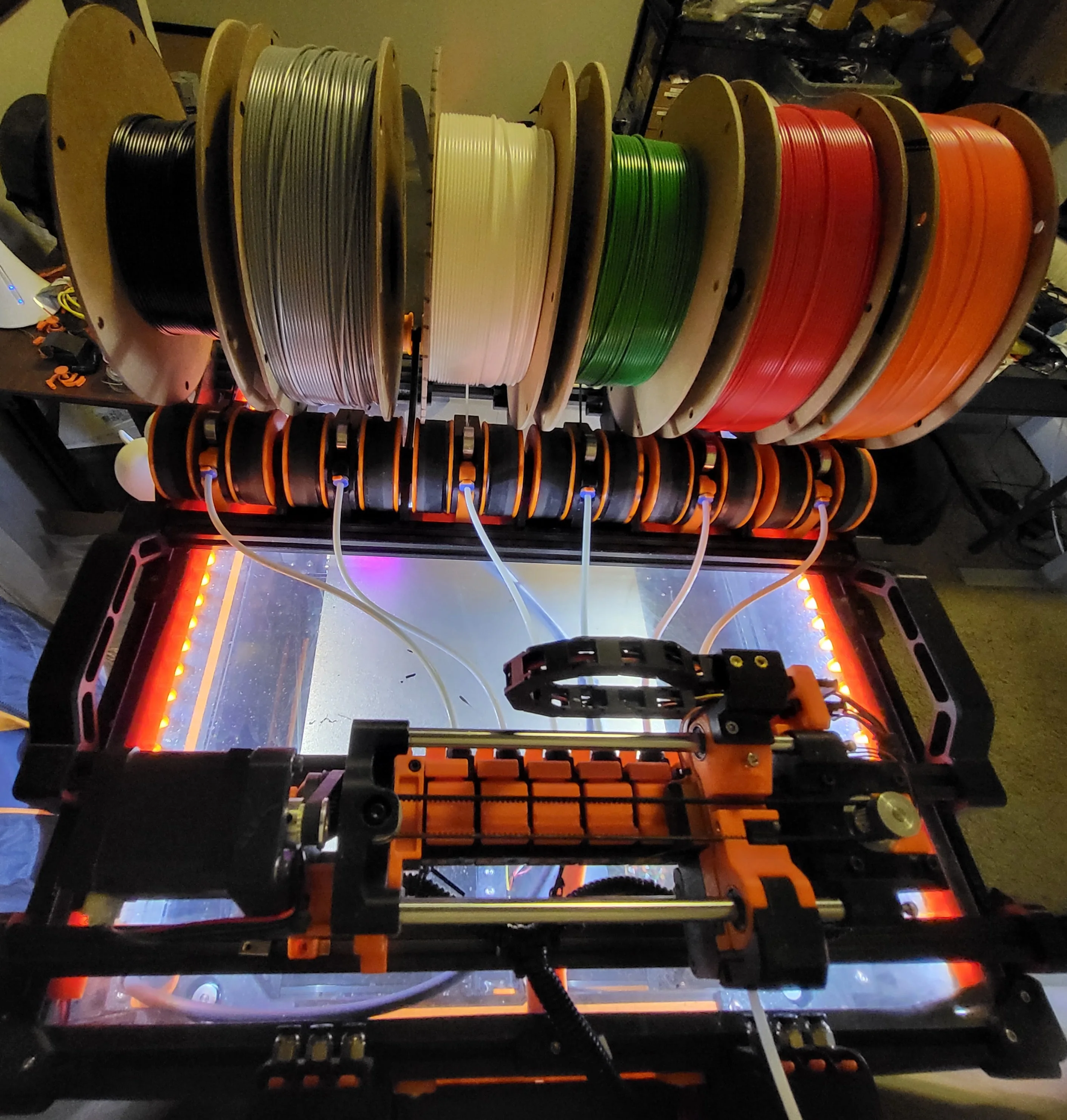 Blurolls ERCF V2 Enraged Rabbit Filamentalist Пассивная перемотка V3 Полный комплект деталей