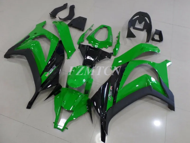 

New Fairing Kit Fit For JP Kawasaki Ninja ZX-10R 2011 2012 2013 2014 2015 Fairings Set High Quality ABS Plastic Body Green