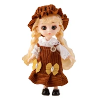 kids dolls for girls 16 cm bjd princess doll 15cm with clothes for 8 9 years old childrens toys juguetes para ni%c3%b1as