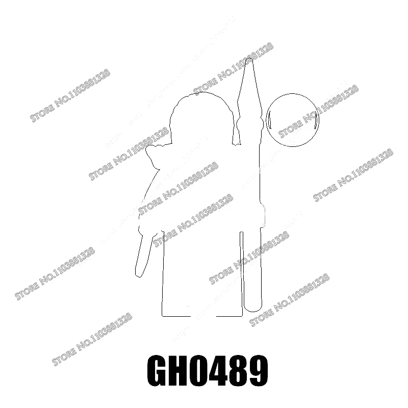 Фото G0162 Мини-фигурки из фильмов, строительные блоки, кирпичи, игрушки GH0487 GH0488 GH0489 GH0490 GH0491 GH0492 GH0493 GH0494 DIY Toys №4