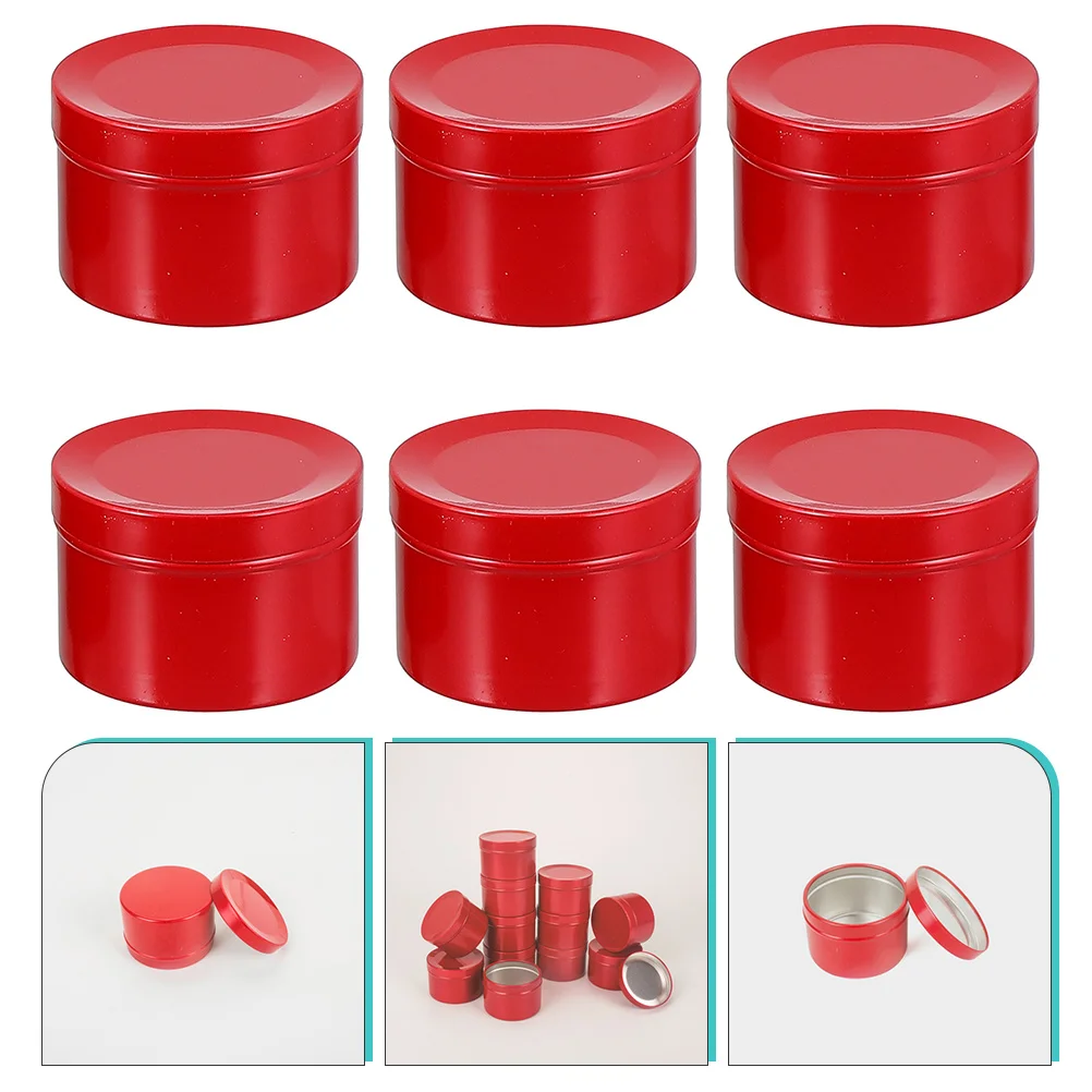 

Jars Tin Tins Containers Cans Making Empty Diy Jar Metal Lids Round Storage Container Tea Cream Supplies Box Kit Lip Trinket