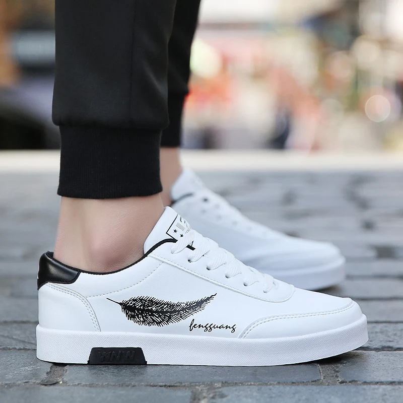 Men Sneakers Summer Shoes Men's White Shoes Sports Board Shoes Men's Fashion Shoes Zapatillas Hombre Chaussure Homme 39-44