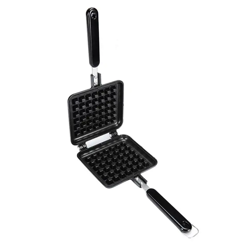 

Household Waffle Bake Mold Kitchen Gas Non-Stick Waffle Maker Pan Mould Mold Press Plate Waffle Iron Baking Tools